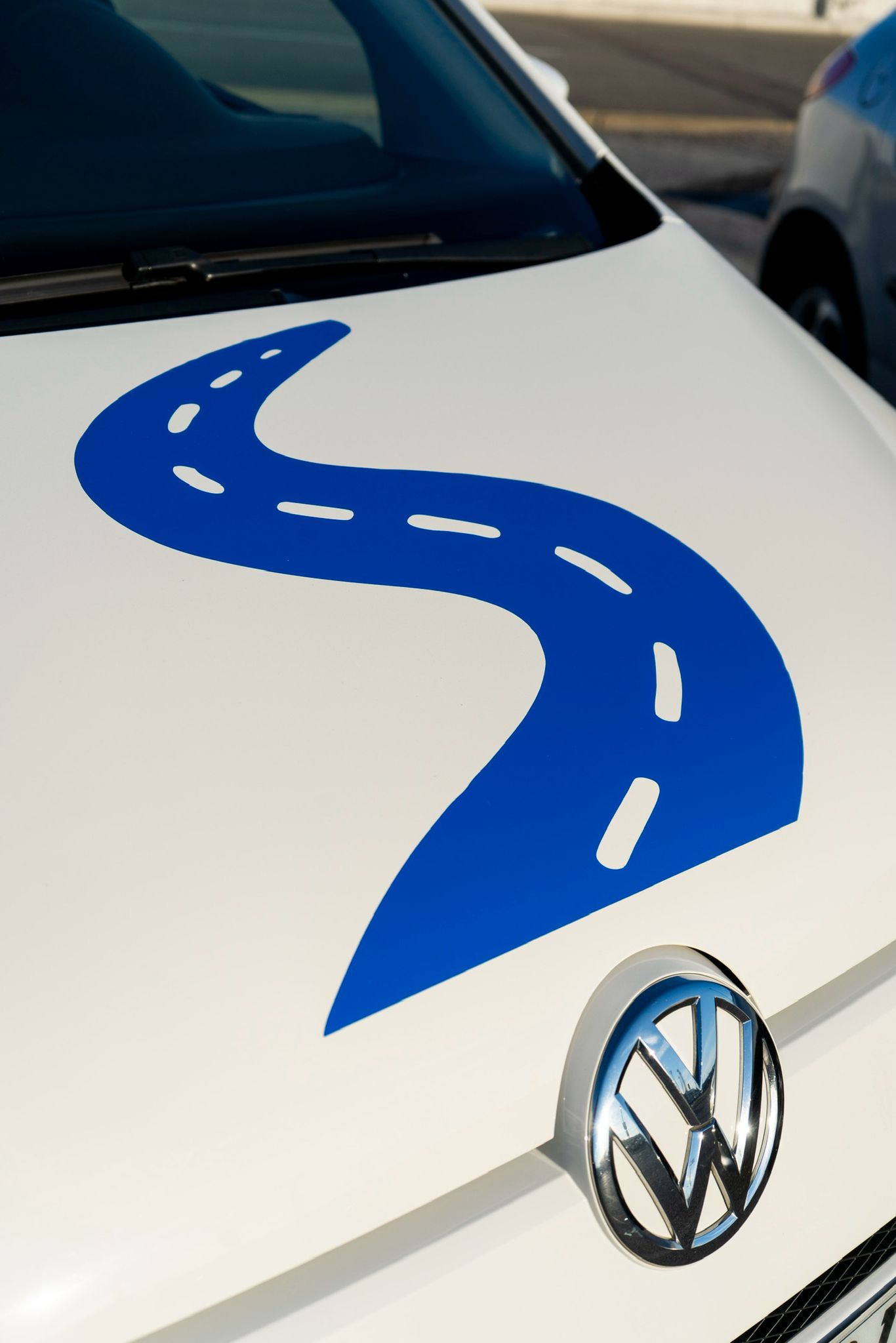 Smart Drivers branded vehicle on Gibraltar roads